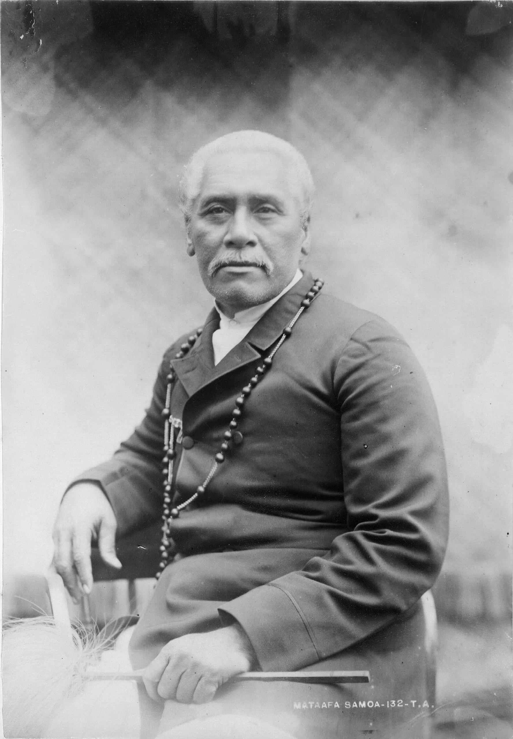 Porträt von Mataafa Josefo (1832–1912) – Gedenkseite