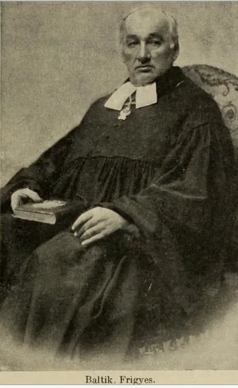 Porträt von Bedřich Baltik (1834–1919) – Gedenkseite