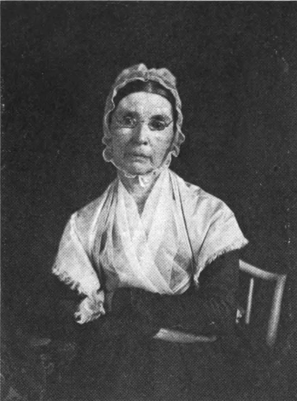 Porträt von Susanna Cox (1789–1851) – Gedenkseite