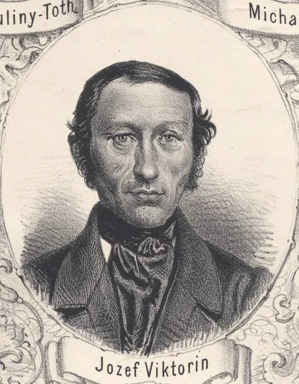 Porträt von Joseph Viktorin (1822–1874) – Gedenkseite