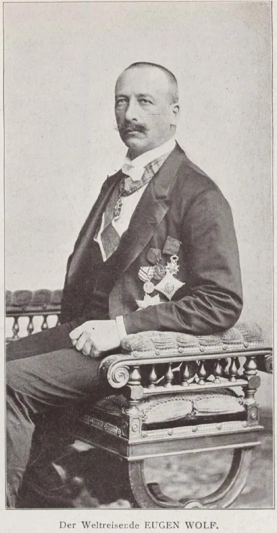 Portrait of Eugen Wolf (1850–1912) – memorial page