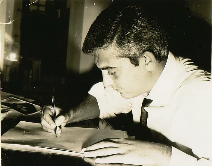 Porträt von Mahmoud Kahil (1936–2003) – Gedenkseite