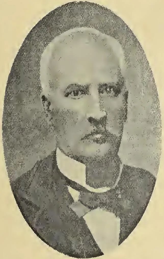 Porträt von Giuseppe Borgomanero (1819–1893) – Gedenkseite