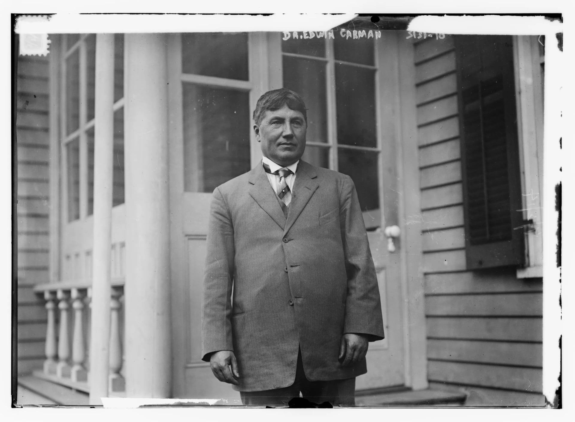 Porträt von Edwin C. Carman (1867–1939) – Gedenkseite