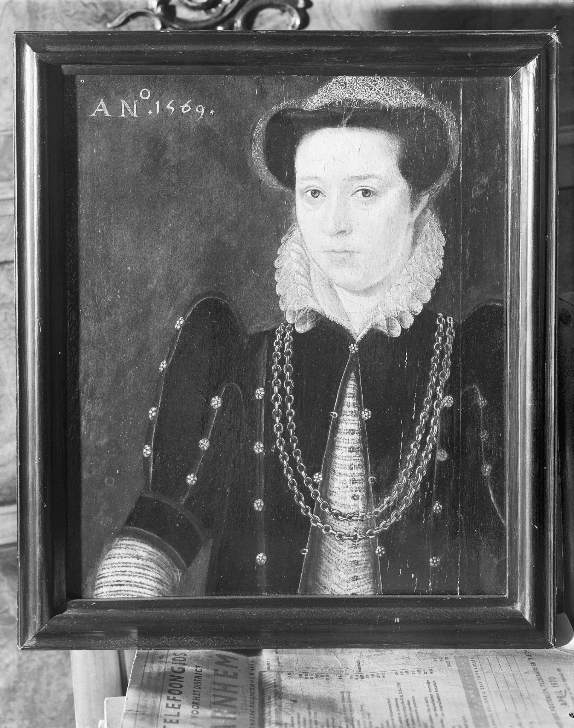 Portrait of Anna Pieck van Tienhoven (1522–1570) – memorial page
