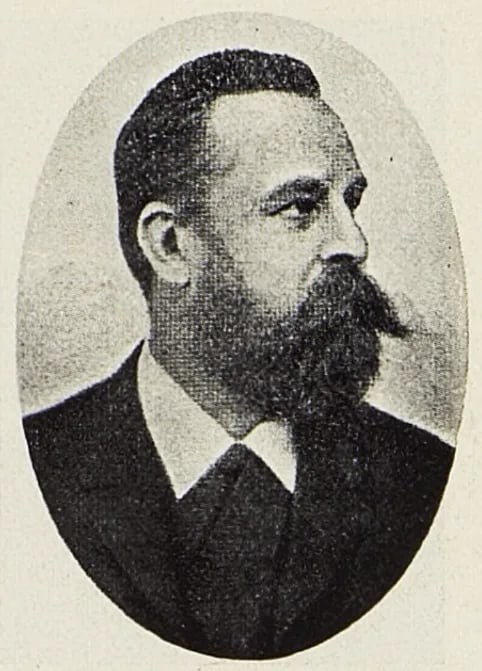 Porträt von Gustav Wiedersperger Ritter von Wiedersperg (1839–1898) – Gedenkseite