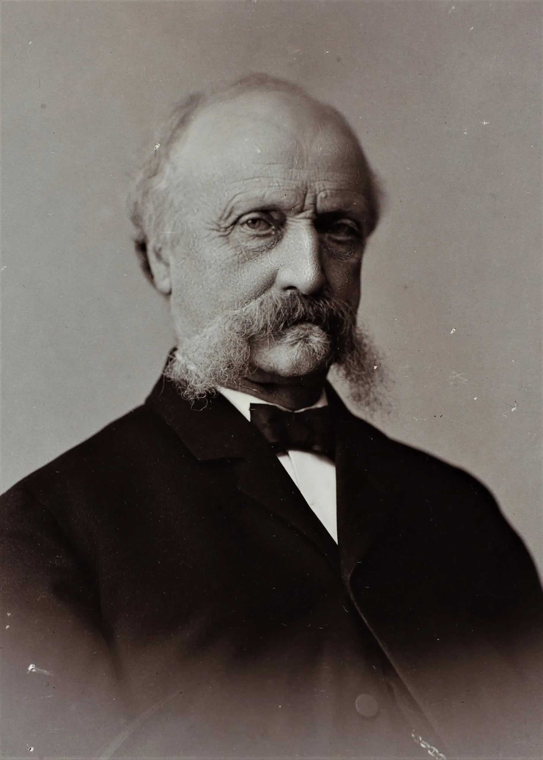 Porträt von Jacob Brønnum Scavenius Estrup (1825–1913) – Gedenkseite