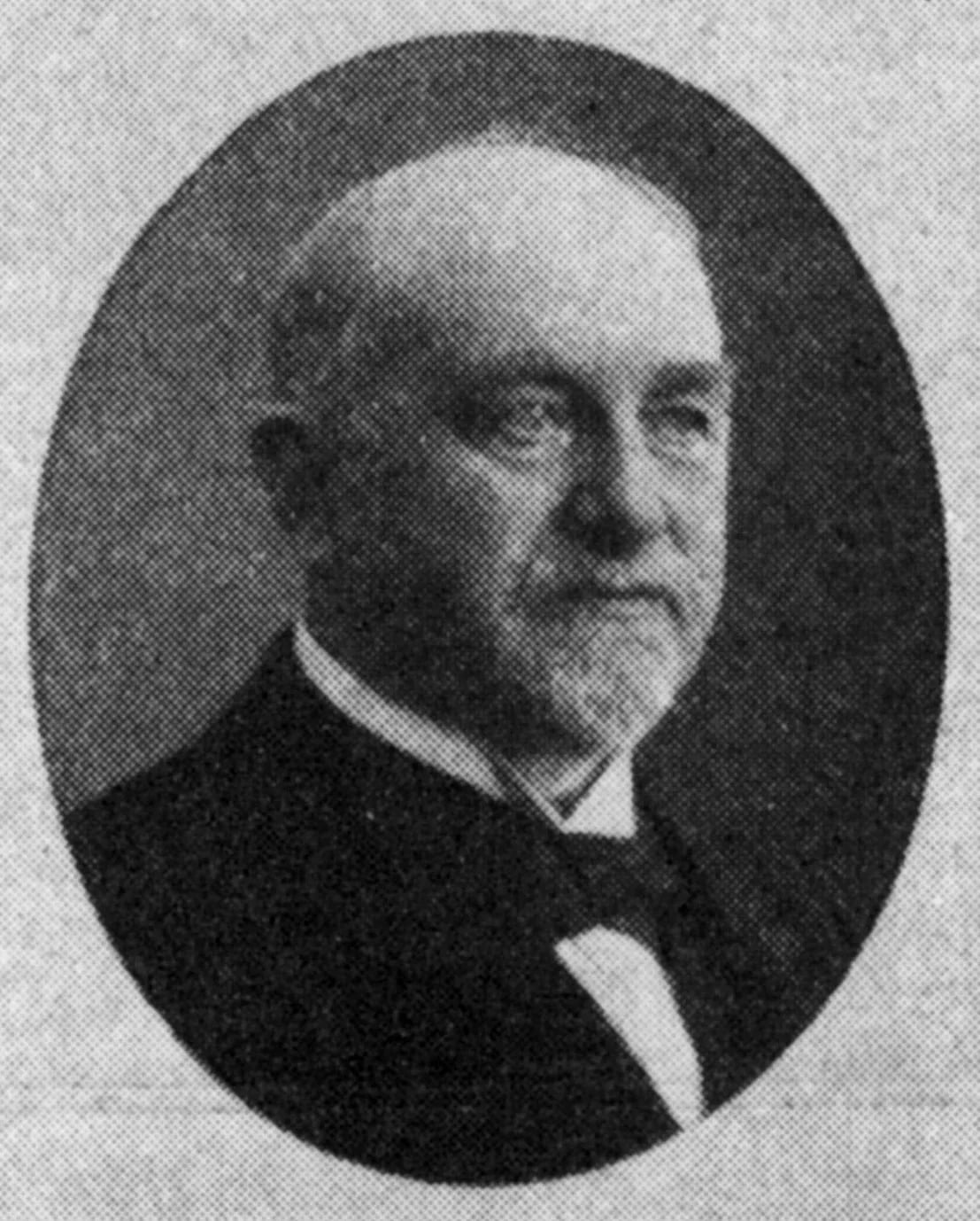 Porträt von Carl Degerman (1856–1933) – Gedenkseite