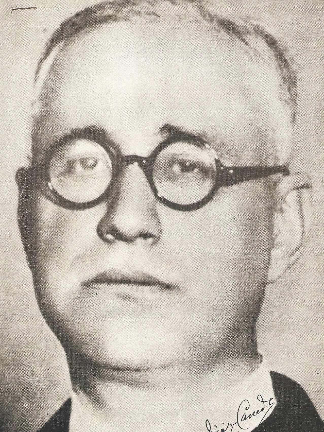 Porträt von Enrique Díez-Canedo (1879–1944) – Gedenkseite