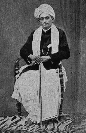 Porträt von Subramanya Mudaliyar (1878–1961) – Gedenkseite