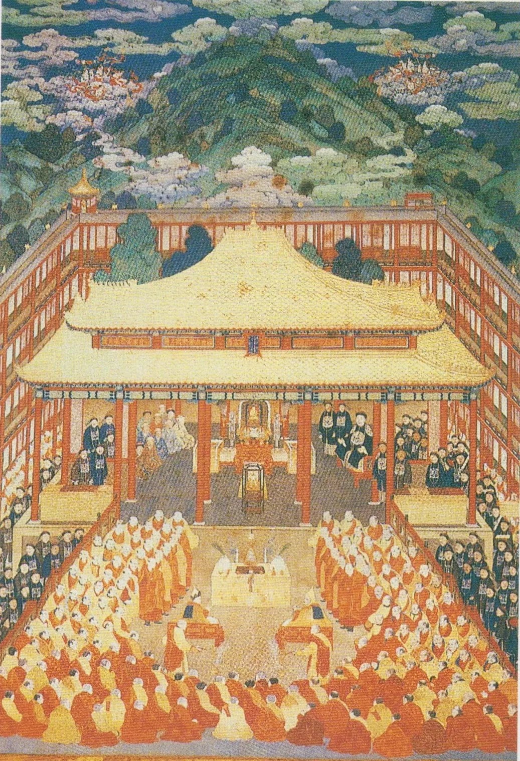 Porträt von Yeshe Tenpe Nyima (1758–1773) – Gedenkseite