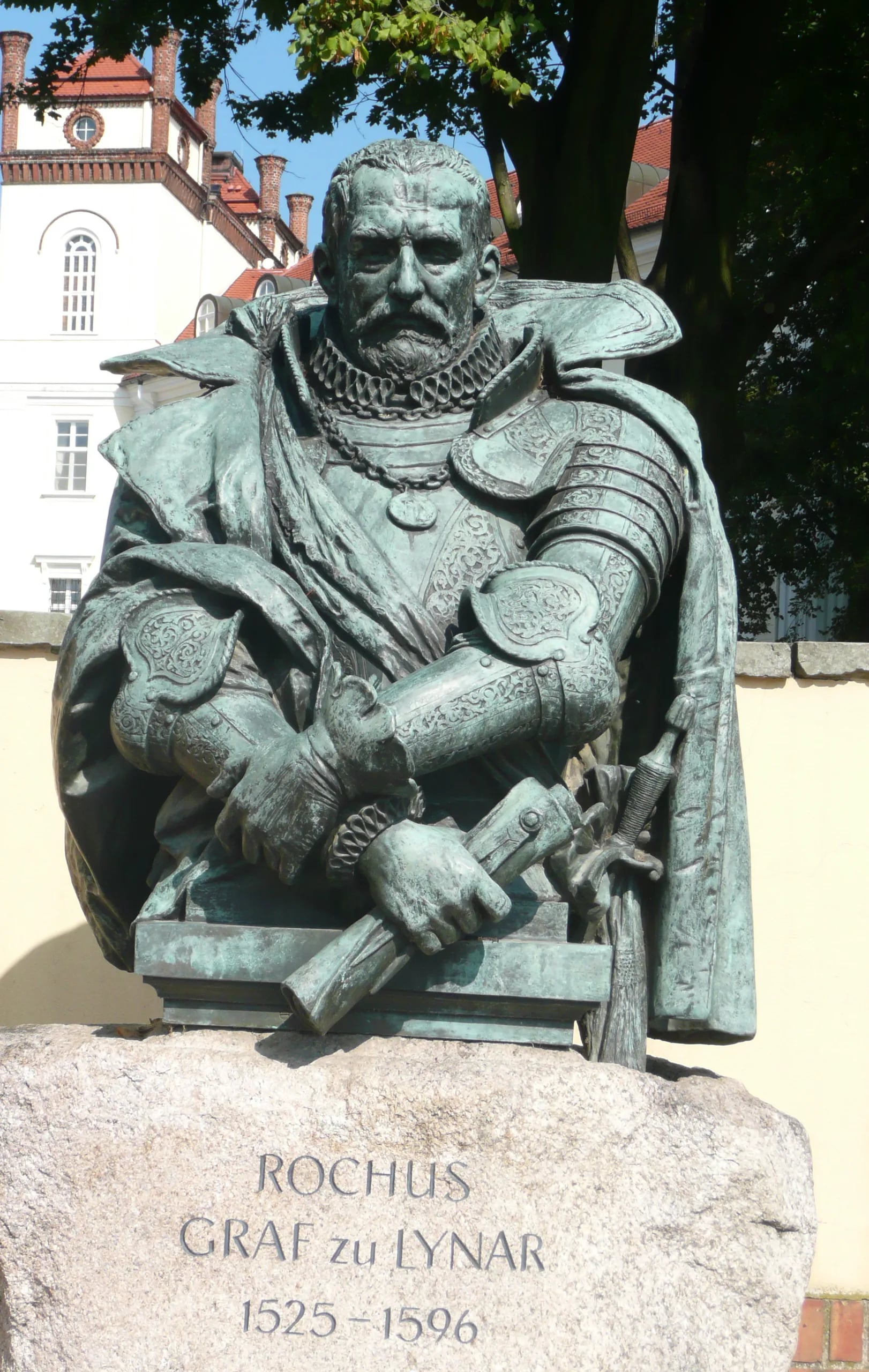 Porträt von Rochus zu Lynar (1525–1596) – Gedenkseite
