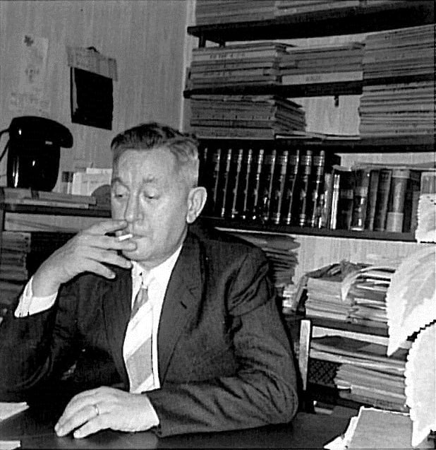 Portrait of Carel Beke (1913–2007) – memorial page