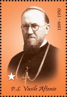 Porträt von Vasile Aftenie (1899–1950) – Gedenkseite