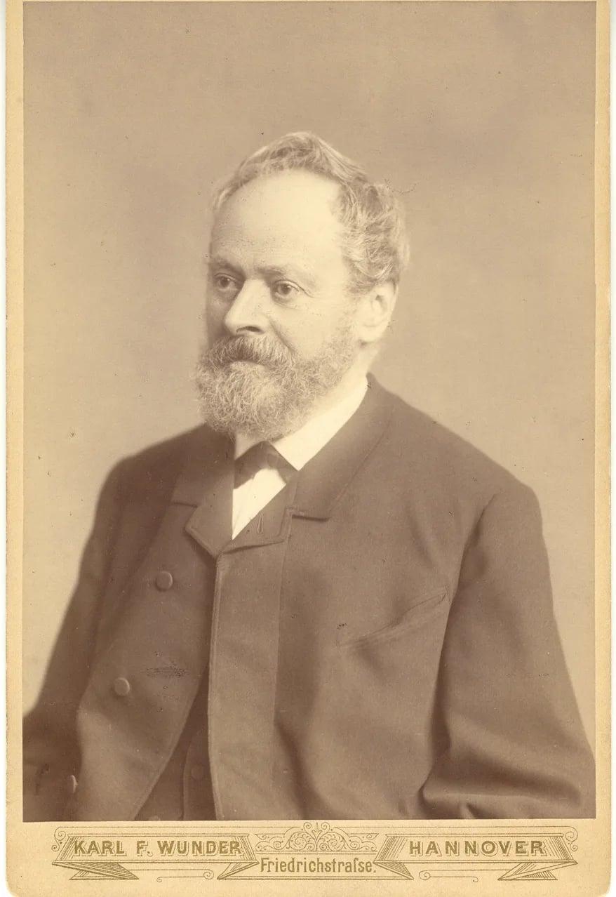 Portrait of Martin Börsmann (1851–1903) – memorial page