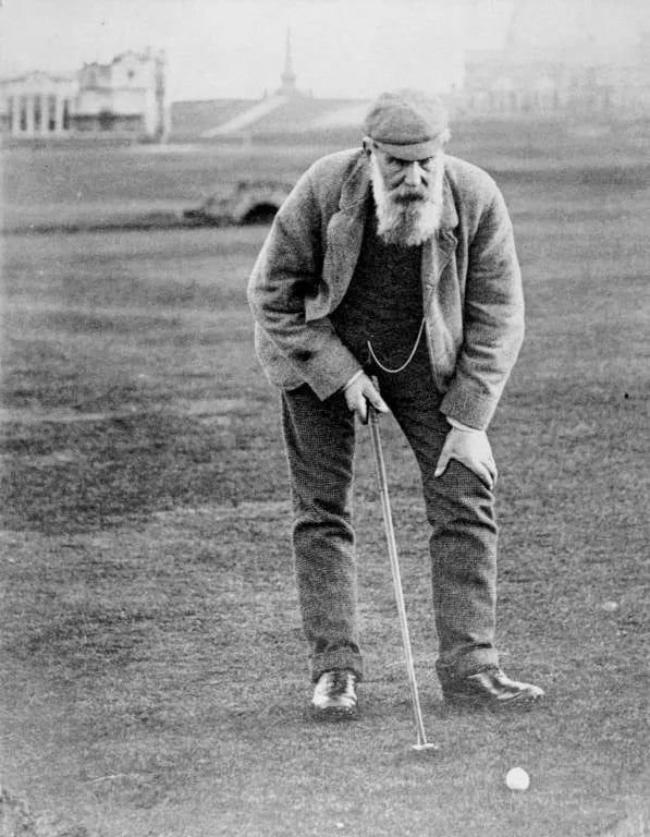 Porträt von Old Tom Morris (1821–1908) – Gedenkseite