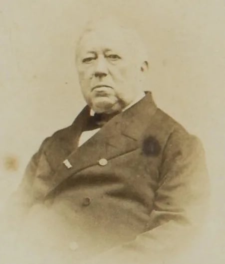 Portrait of Hendrik Menso (1791–1872) – memorial page
