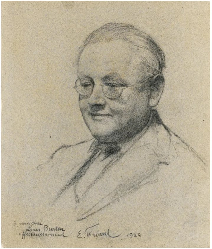 Portrait of Jean-Louis Burtin (1878–1940) – memorial page