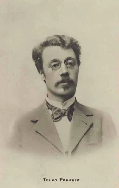 Porträt von Teuvo Pakkala (1862–1925) – Gedenkseite