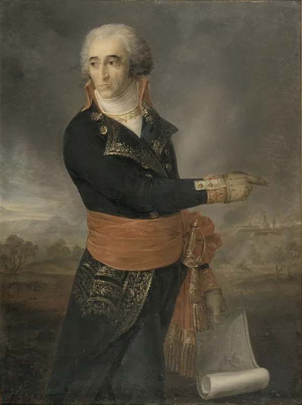 Porträt von François de Chasseloup-Laubat (1754–1833) – Gedenkseite