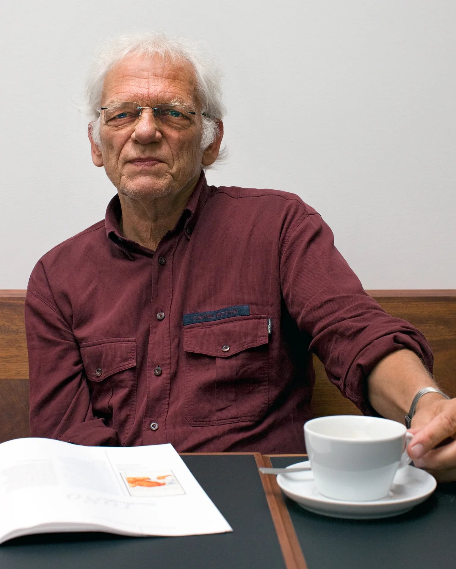 Porträt von Erasmus Schöfer (1931–2022) – Gedenkseite