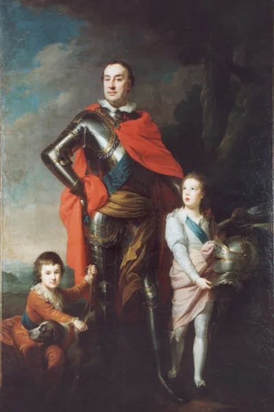 Porträt von Franciszek Ksawery Branicki (1731–1819) – Gedenkseite