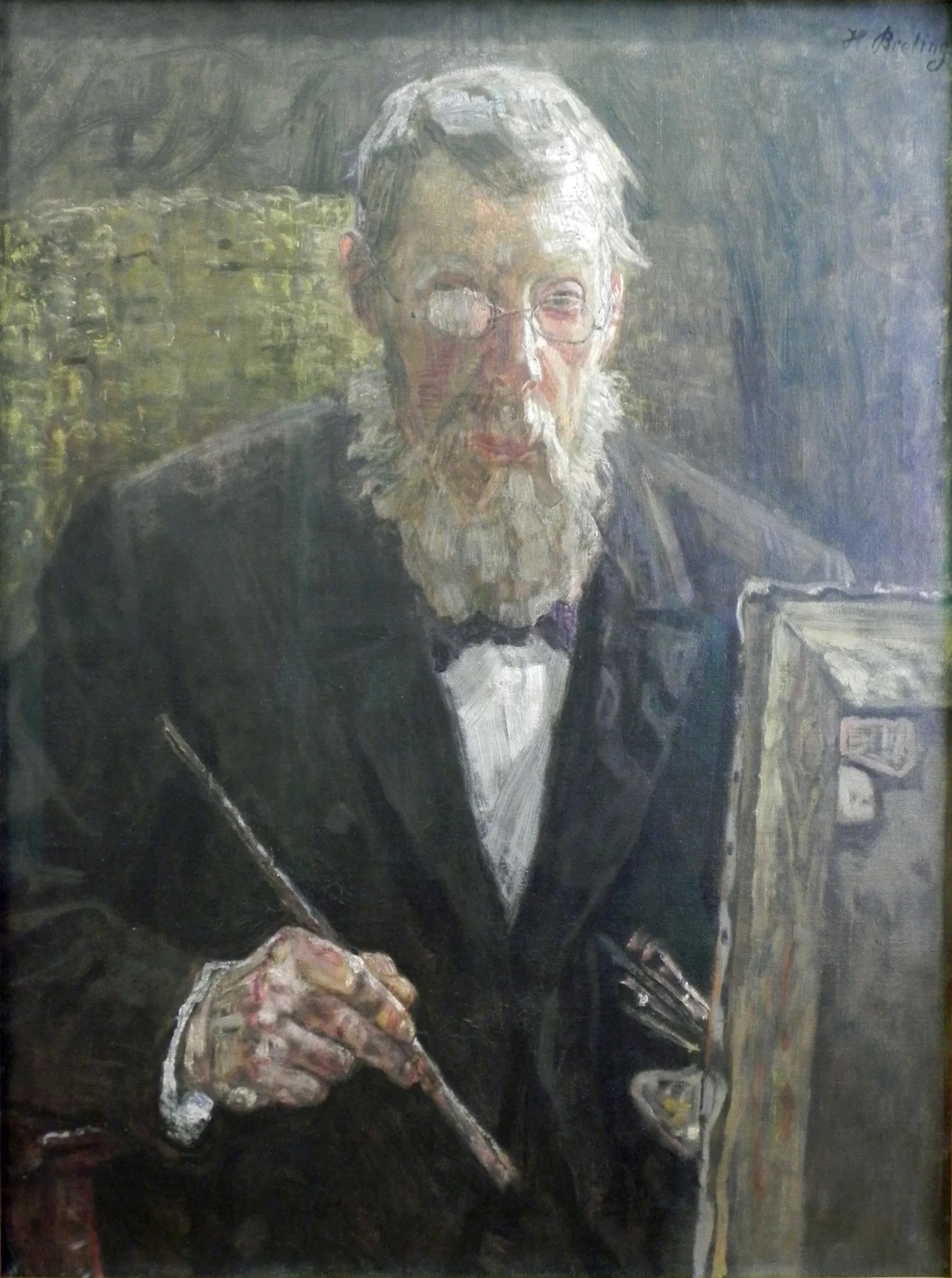 Porträt von Heinrich Breling (1849–1914) – Gedenkseite