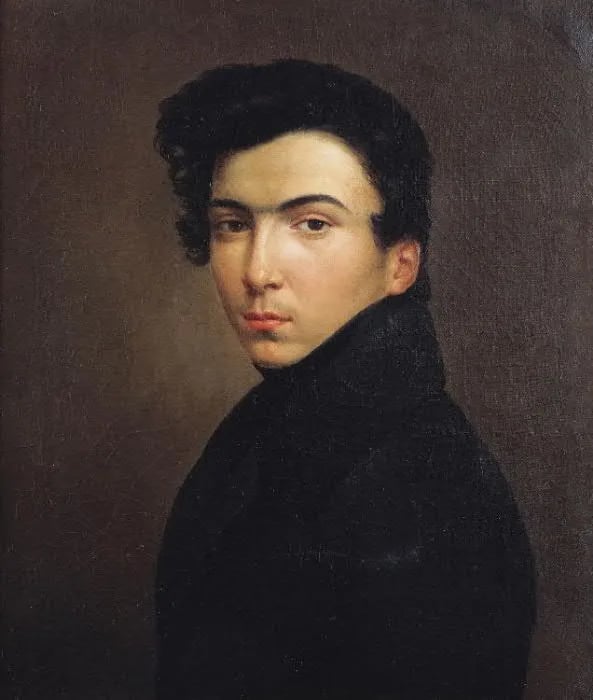 Porträt von Ernest Hébert (1817–1908) – Gedenkseite