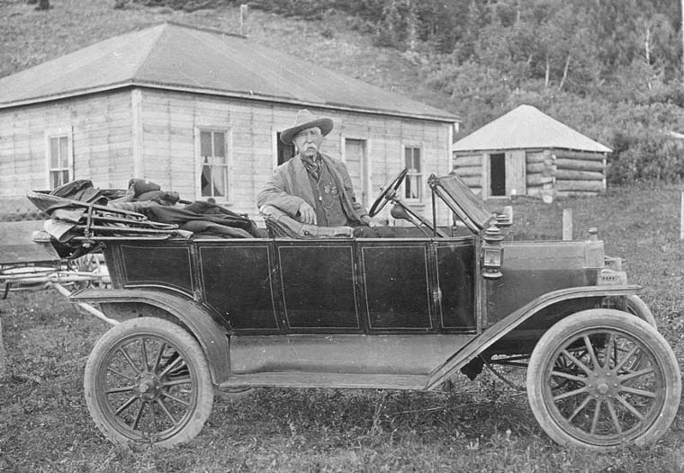 Portrait of Kootenay Brown (1839–1916) – memorial page