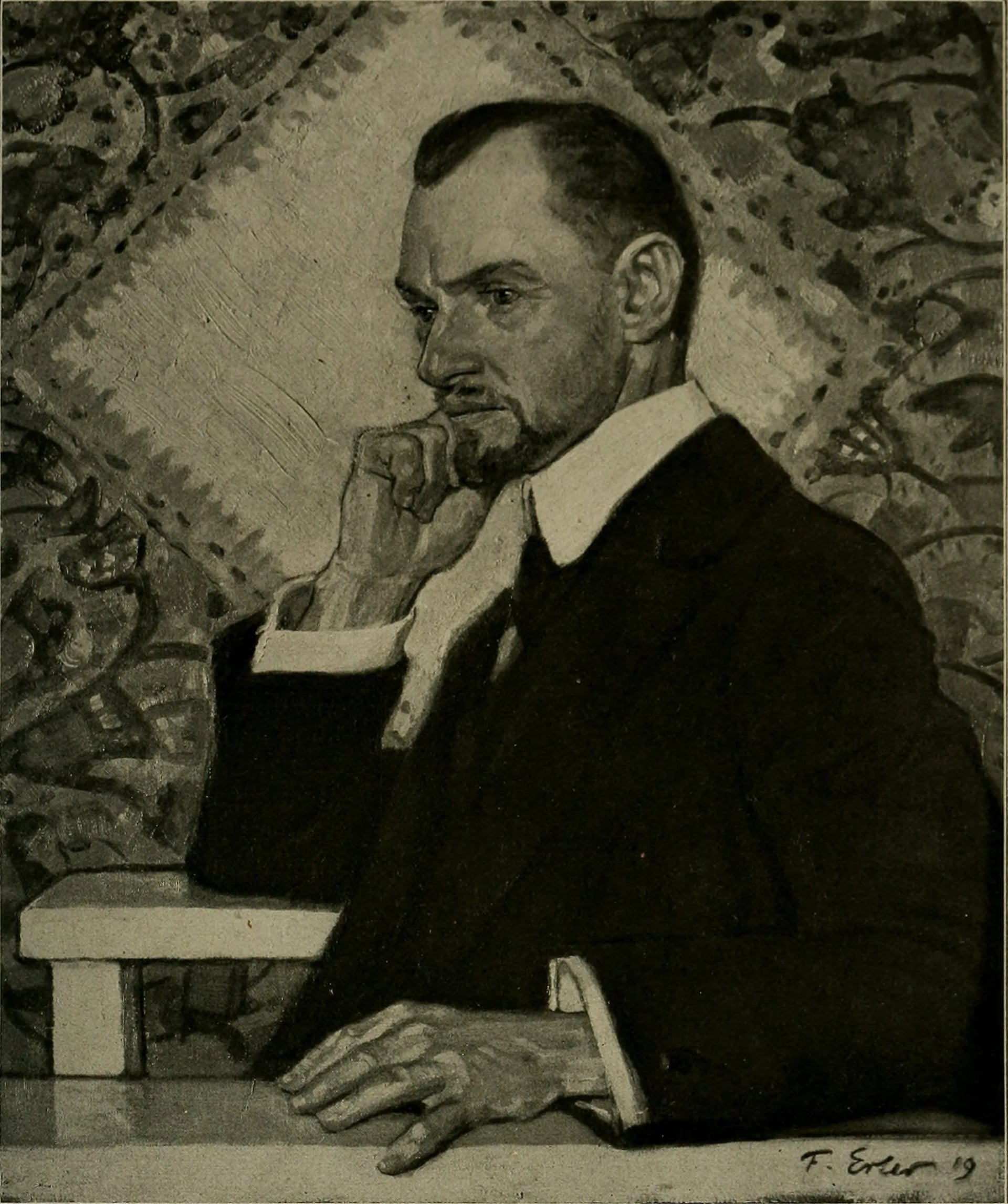 Portrait of Erich Erler (1870–1946) – memorial page