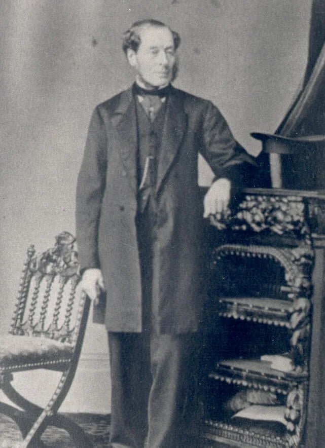 Portrait of John Holl (1802–1869) – memorial page