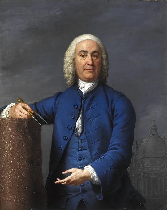 Portrait of James Gibbs (1682–1754) – memorial page
