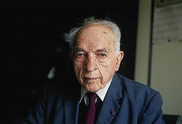 Porträt von Alfred Sauvy (1898–1990) – Gedenkseite