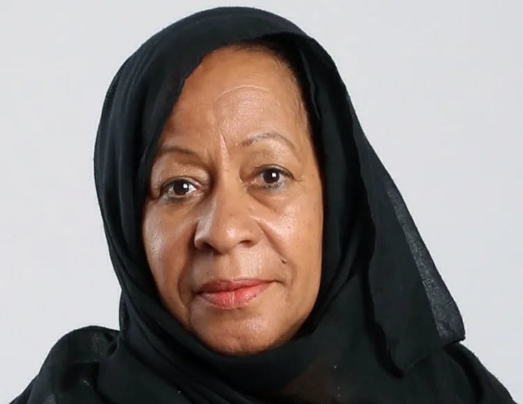 Portrait of Ruzaika Al-Tarish (1954–2025) – memorial page