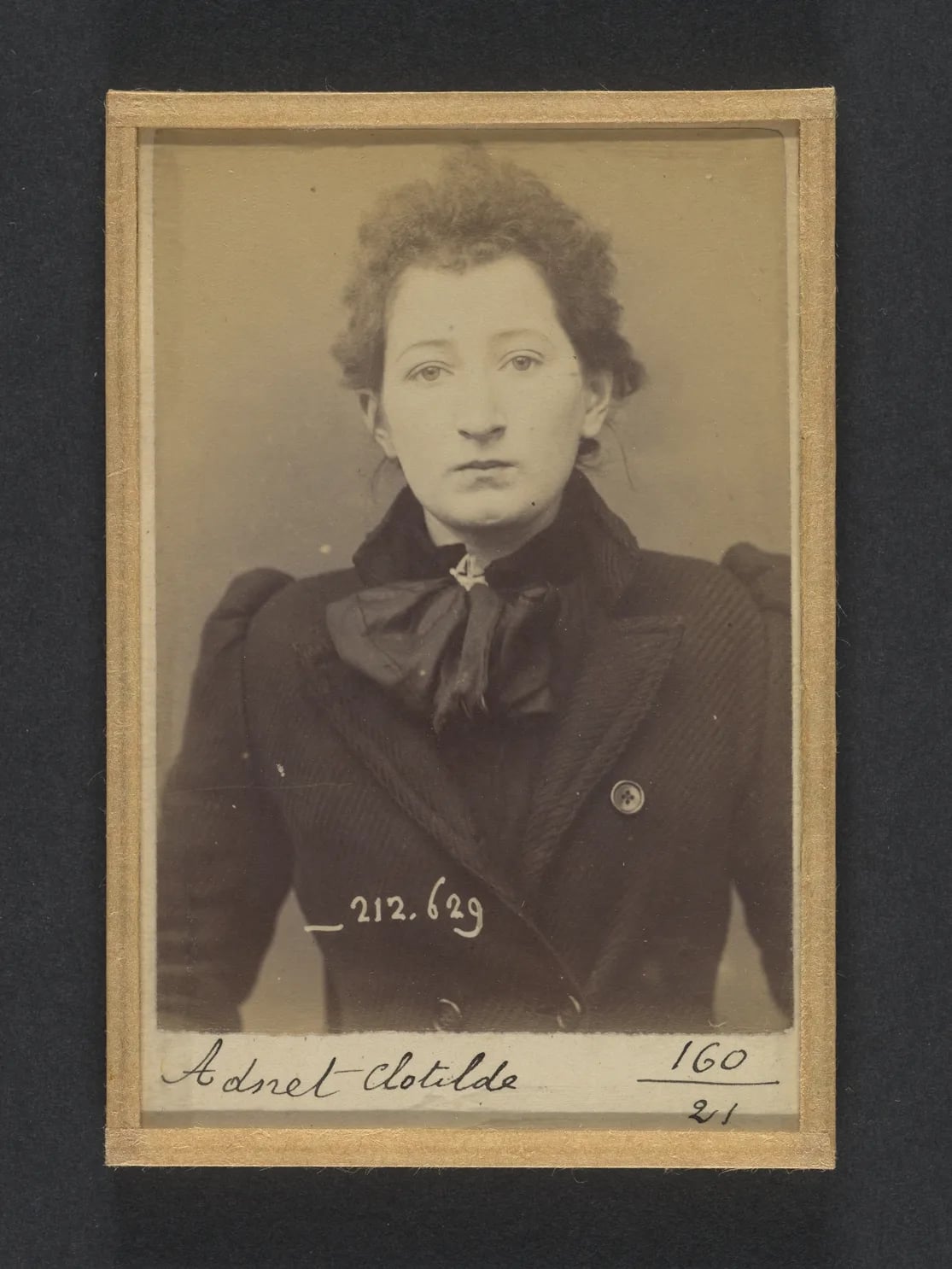 Portrait of Clotilde Adnet (1874–1933) – memorial page