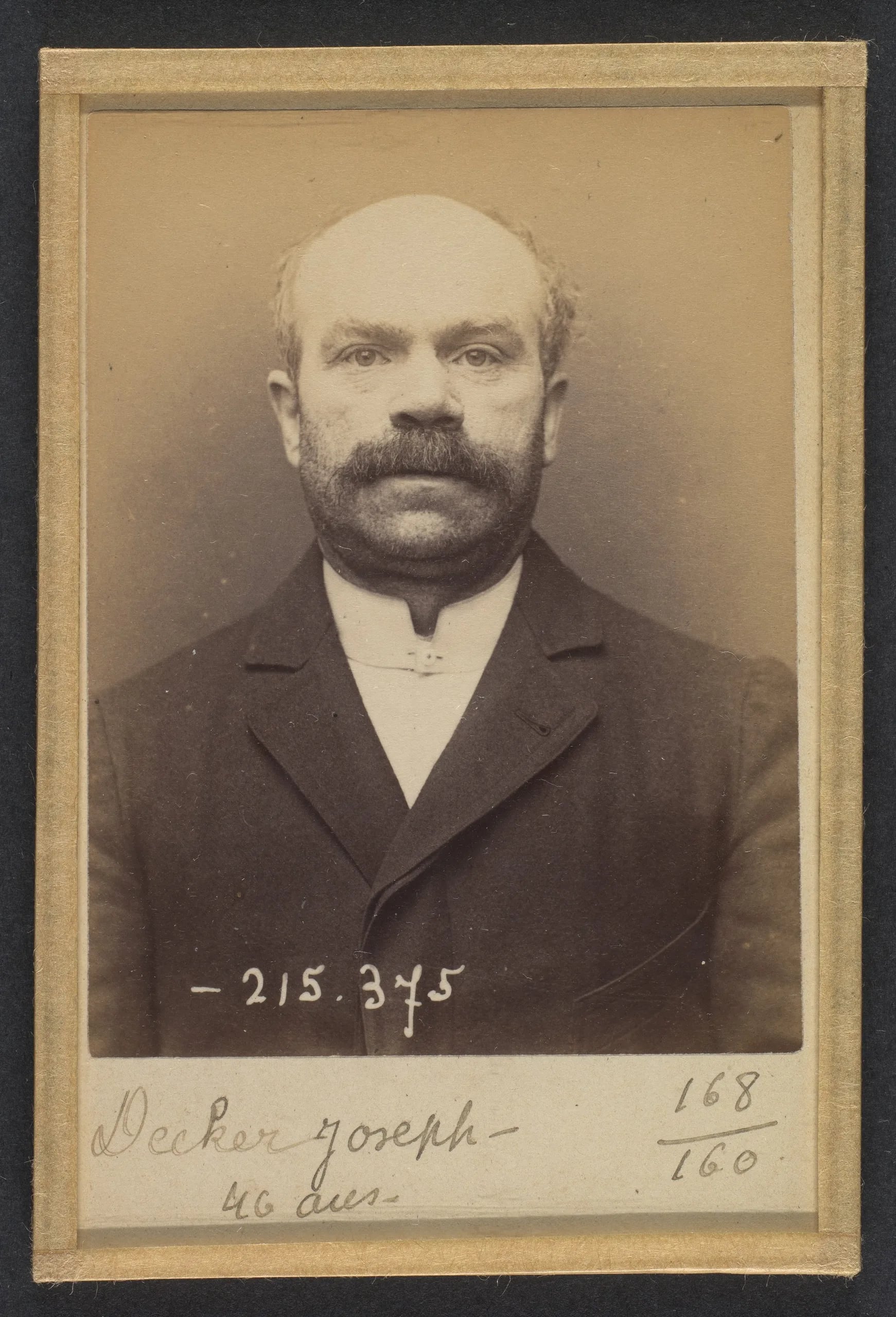 Portrait of Joseph Decker (1847–1920) – memorial page