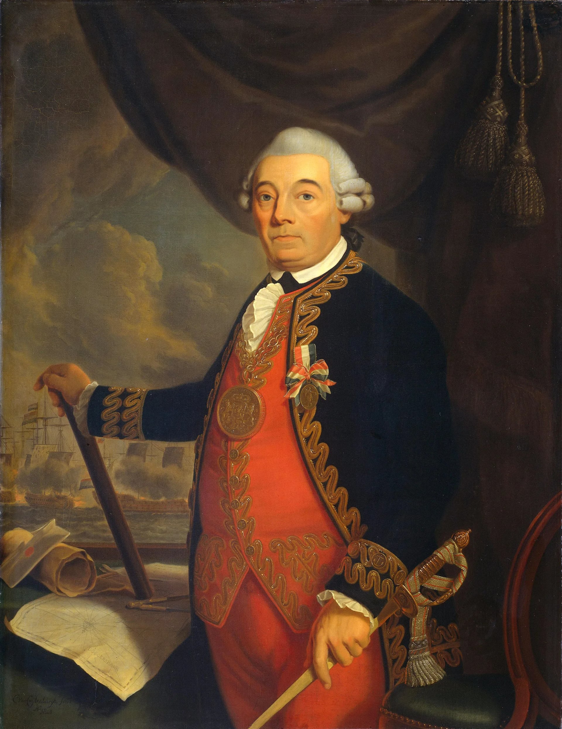 Portrait of Johan Zoutman (1724–1793) – memorial page