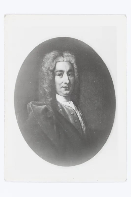 Porträt von Erich Matthias von Nolcken (1694–1755) – Gedenkseite