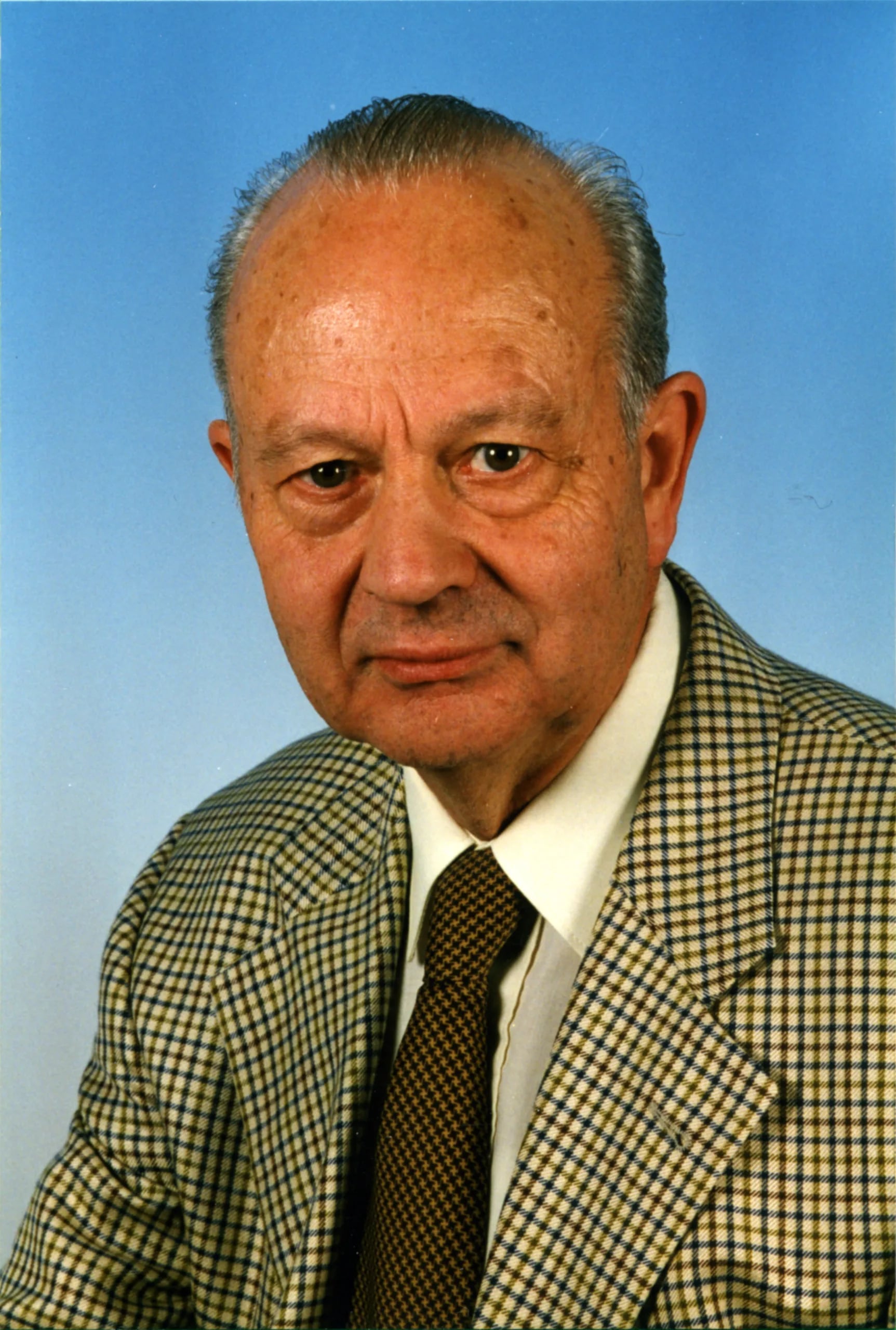 Portrait of Erich Muscholl (1926–2019) – memorial page