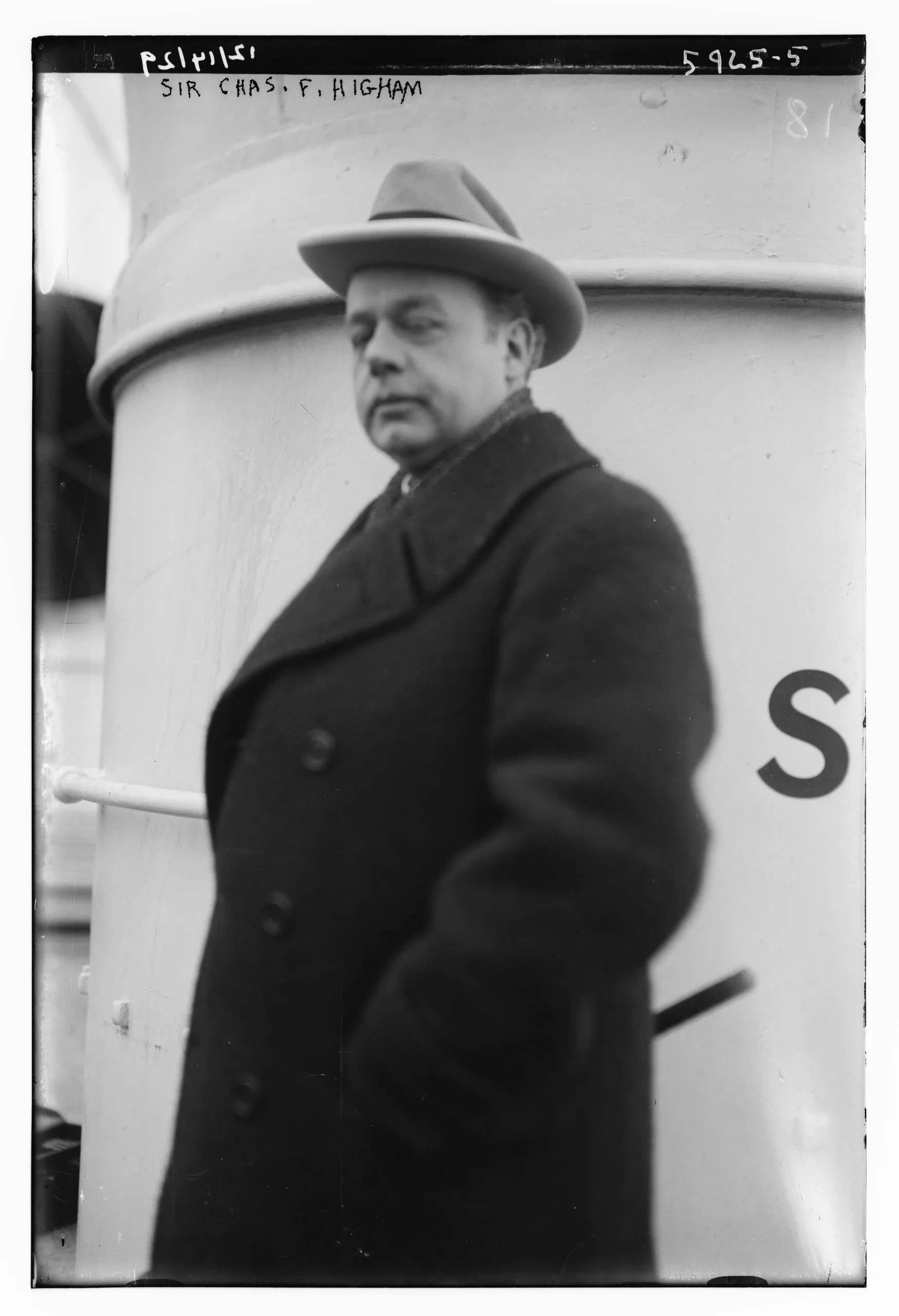 Porträt von Charles Frederick Higham (1876–1938) – Gedenkseite