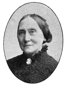 Portrait of Karin Åhlin (1830–1899) – memorial page