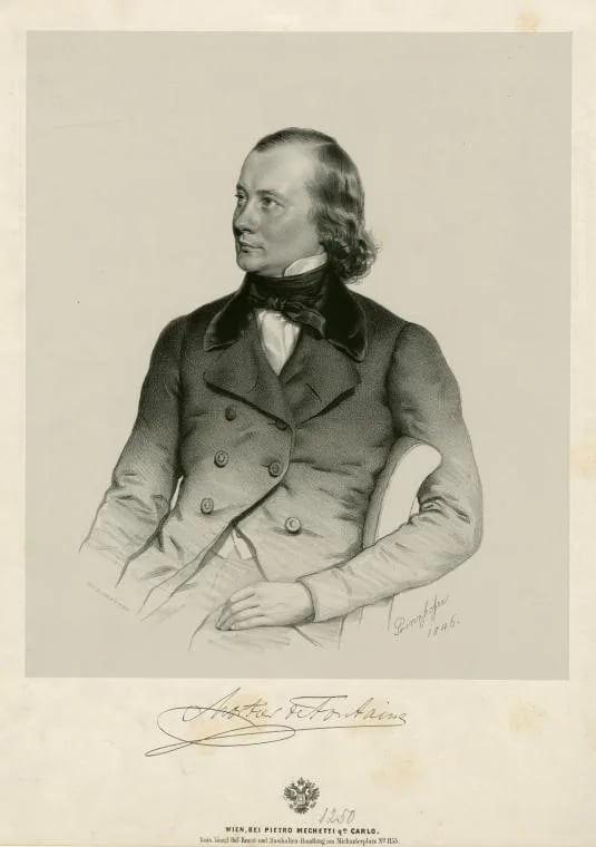 Porträt von Henri Louis Stanislaus Mortier de Fontaine (1816–1883) – Gedenkseite
