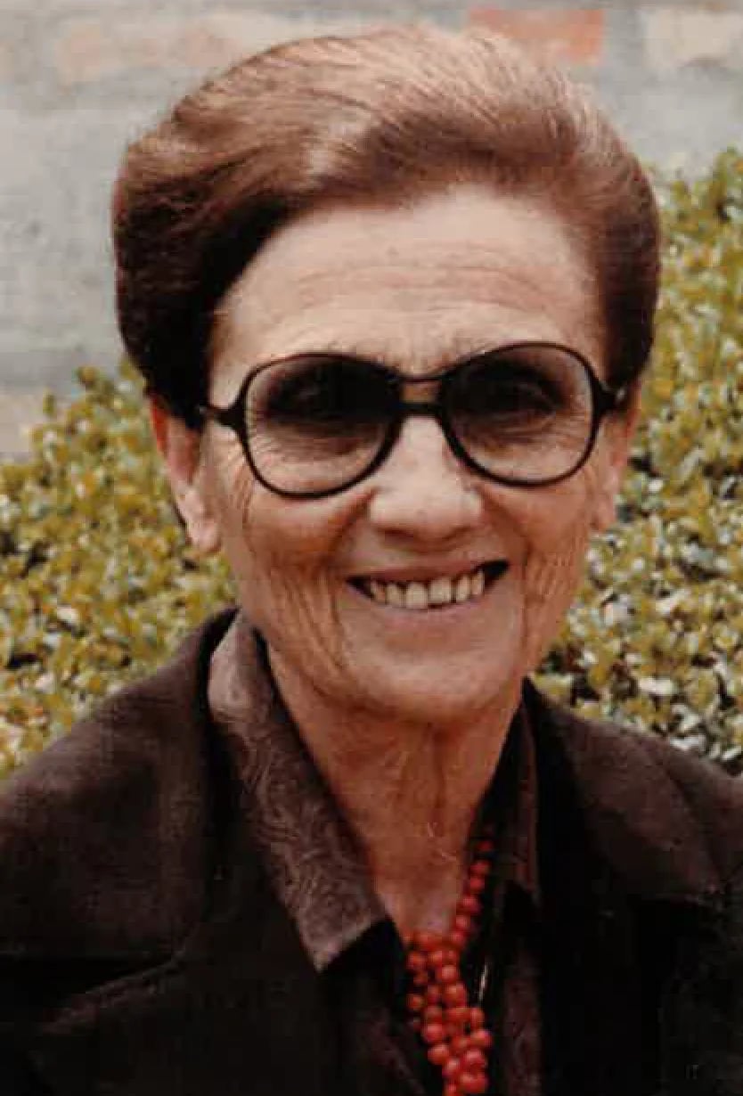 Porträt von Ginevra Corinaldesi (1904–1997) – Gedenkseite