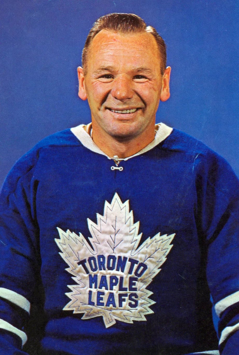 Portrait of Johnny Bower (1924–2017) – memorial page