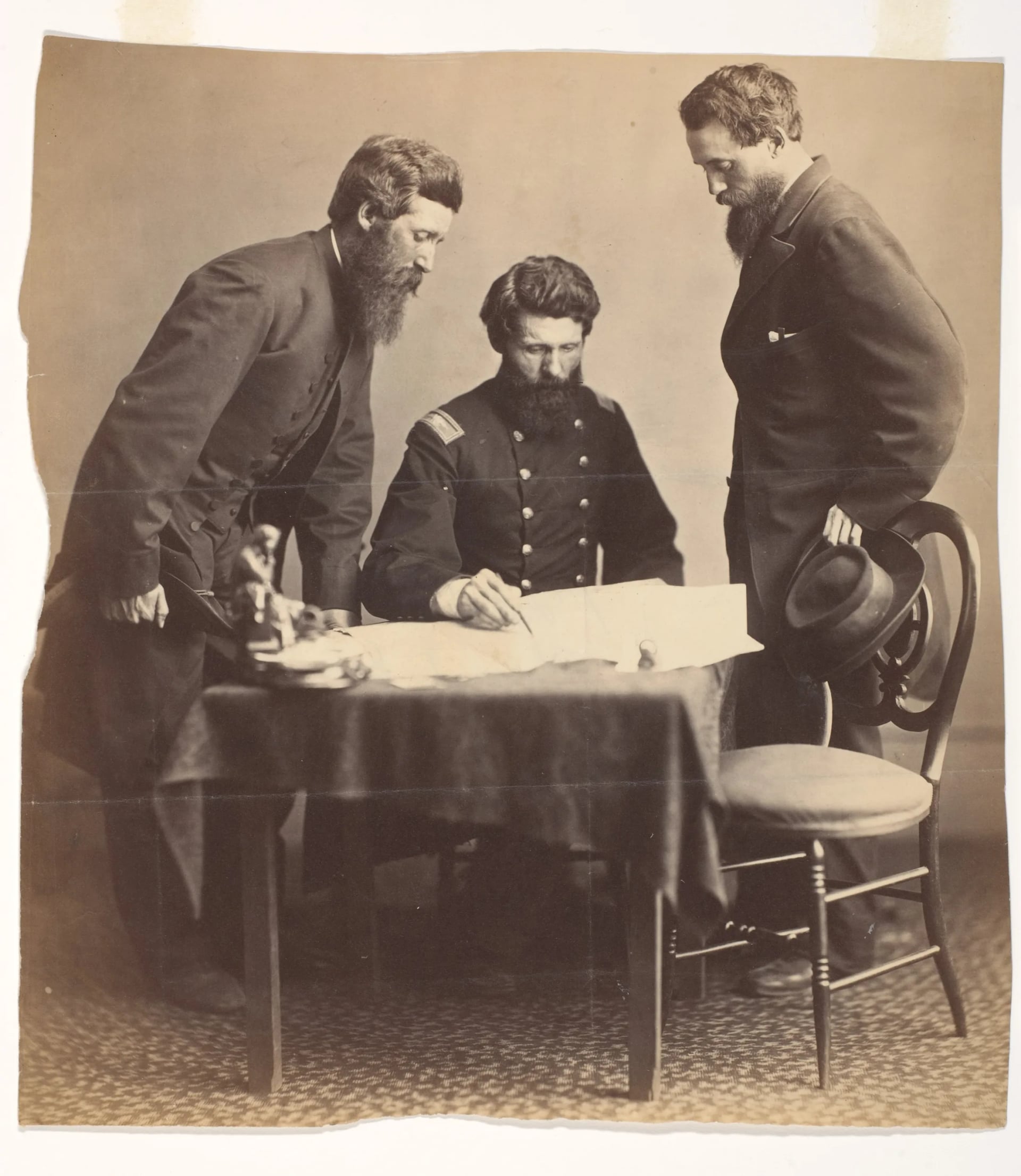 Portrait of Luther Byron Baker (1830–1896) – memorial page