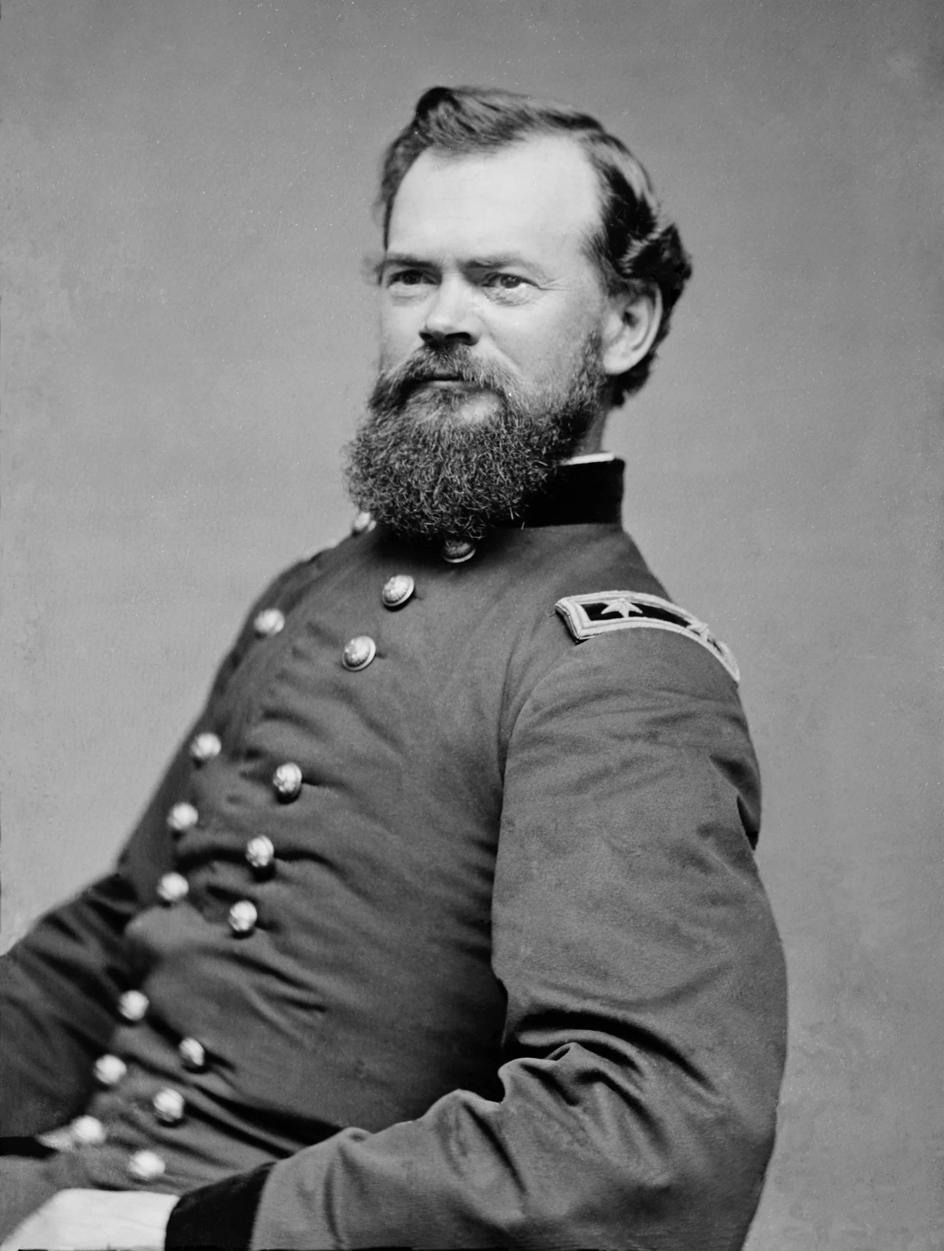 Porträt von James B. McPherson (1828–1864) – Gedenkseite