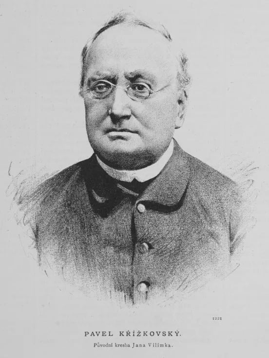 Portrait of Pavel Křížkovský (1820–1885) – memorial page