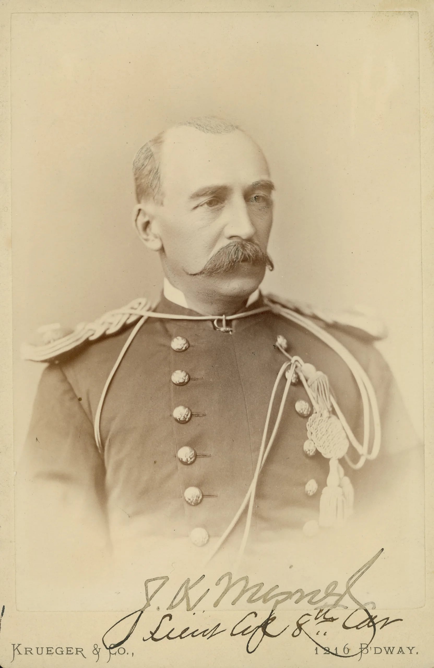 Porträt von John Kemp Mizner (1834–1898) – Gedenkseite