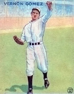 Portrait of Lefty Gomez (1908–1989) – memorial page
