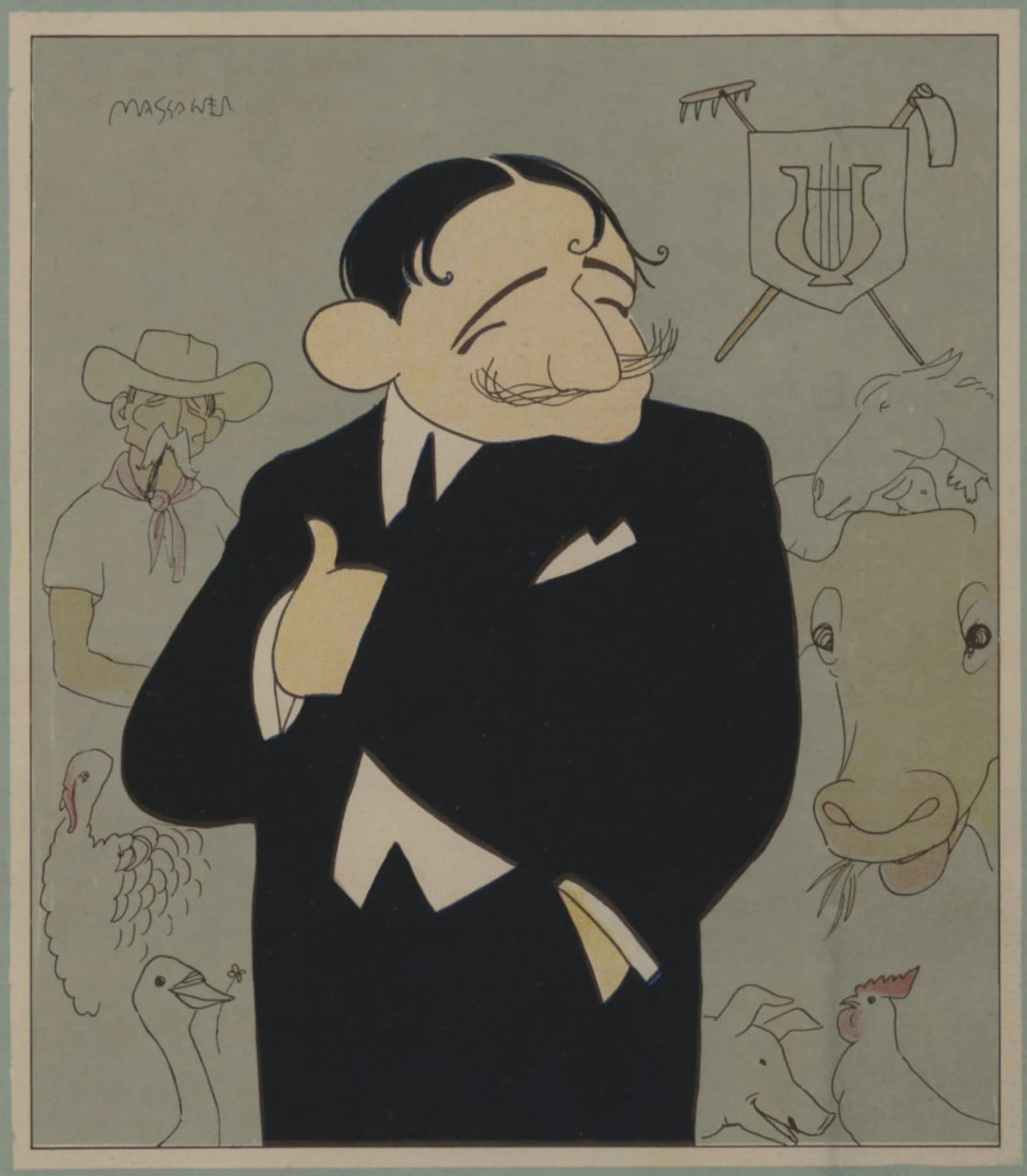 Porträt von José María Collantes y Gutiérrez de Celis (1877–1943) – Gedenkseite